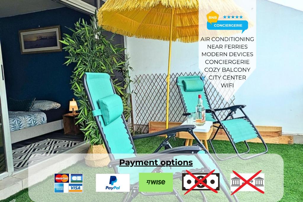 L'Acropole Papeete Central WiFi AC - hébergement à Tahiti