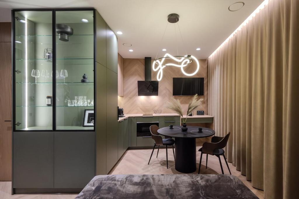 Cuina o zona de cuina de Cozy studio apartment