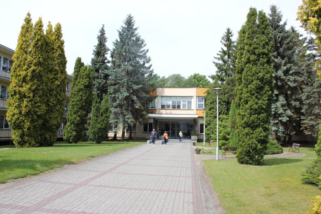 Zahrada ubytování OSW Mega