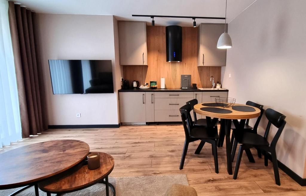 Apartamenty przy Tężni - Tek Yatak Odalı Daire - Bahçeli