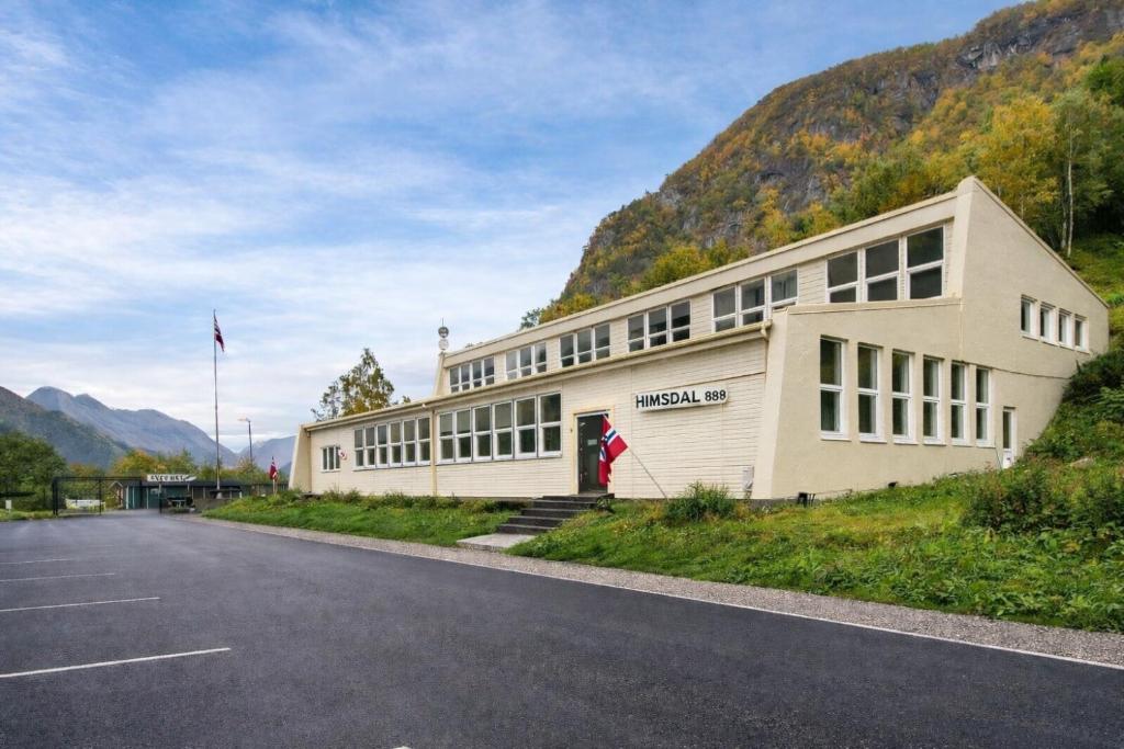 En generel udsigt til bjerge eller udsigt til bjerge taget fra hotellet