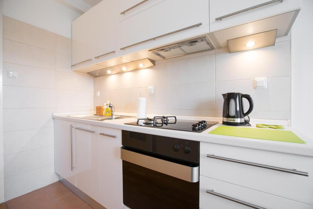 Kuchyňa alebo kuchynka v ubytovaní Apartman Kris