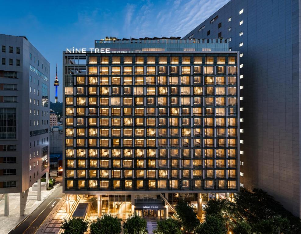 a rendering of the king tree hotel in philadelphia at Nine Tree by Parnas Seoul Myeongdong 2 in Seoul