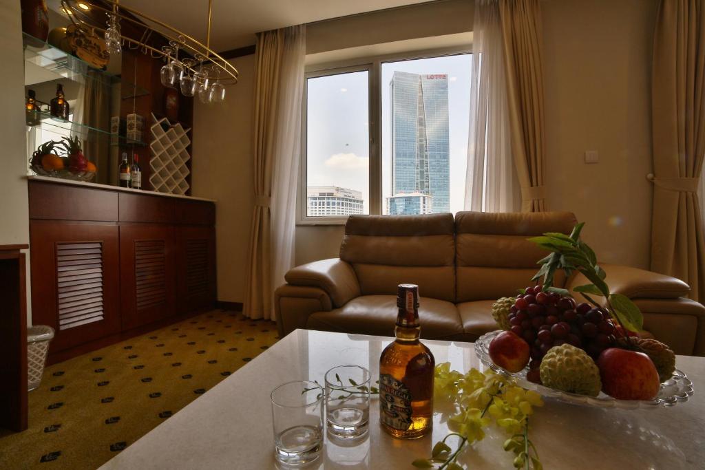 Posezení v ubytování Sunny Hotel 1