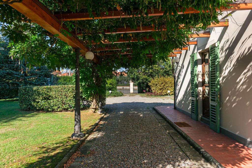 Zahrada ubytování Villa Colombai