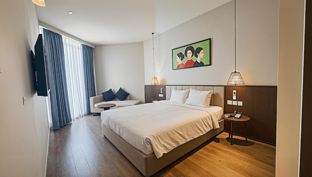Phòng Deluxe Giường Đôi Nhìn Ra Biển