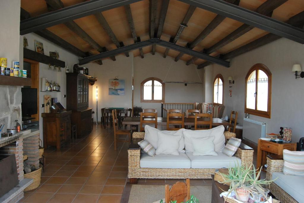 Posedenie v ubytovaní Apartament Ca l'Emilia