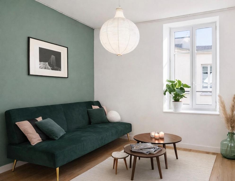Hyper-center Dijon - 2P Bright and Cozy