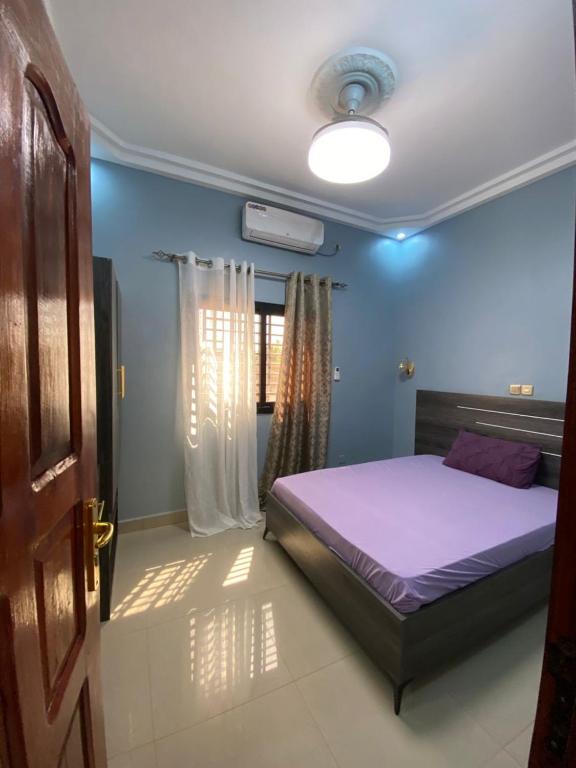 A bed or beds in a room at LEYLA house