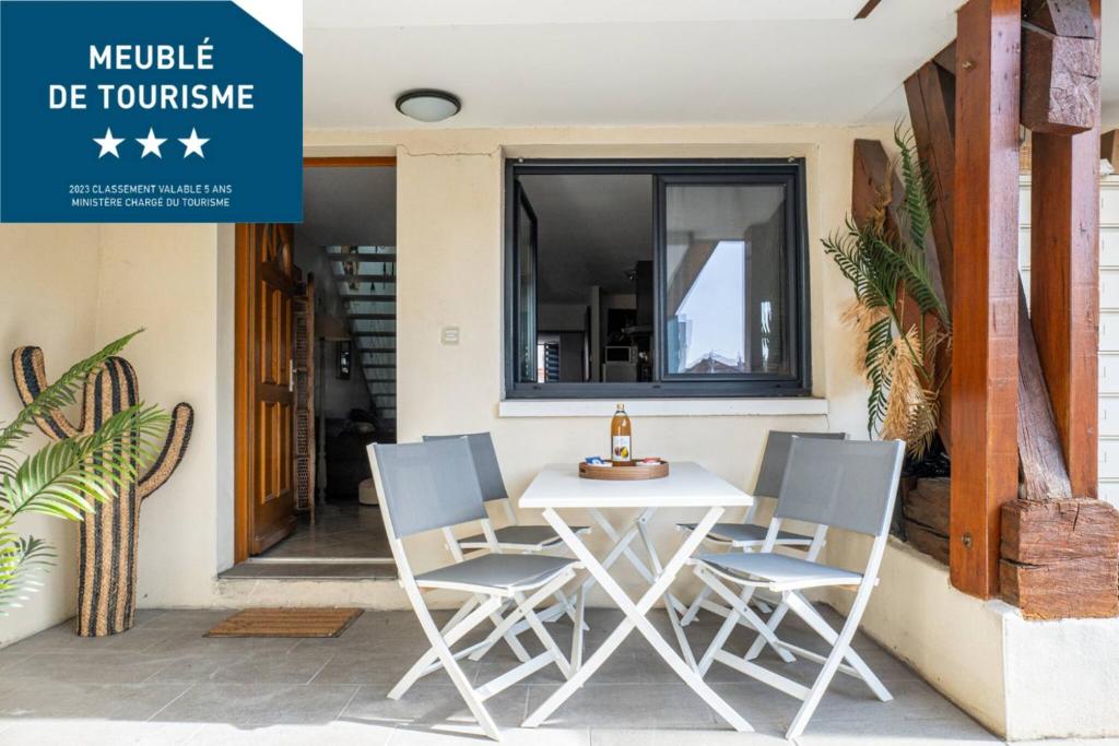 Carnot Duplex, spacieux 3 pièces avec 2 chambres sur les rue piétonnes