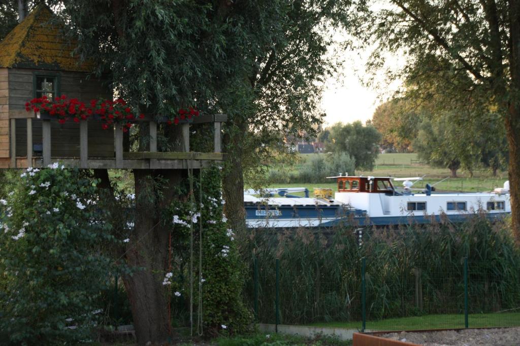 Zahrada ubytování B&B The View Bis