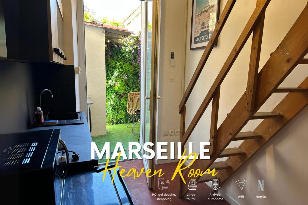 Studio avec extérieur proche plage et vieux port