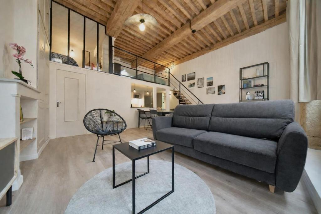 Canut apartment Lyonnais charm in Croix-Rousse