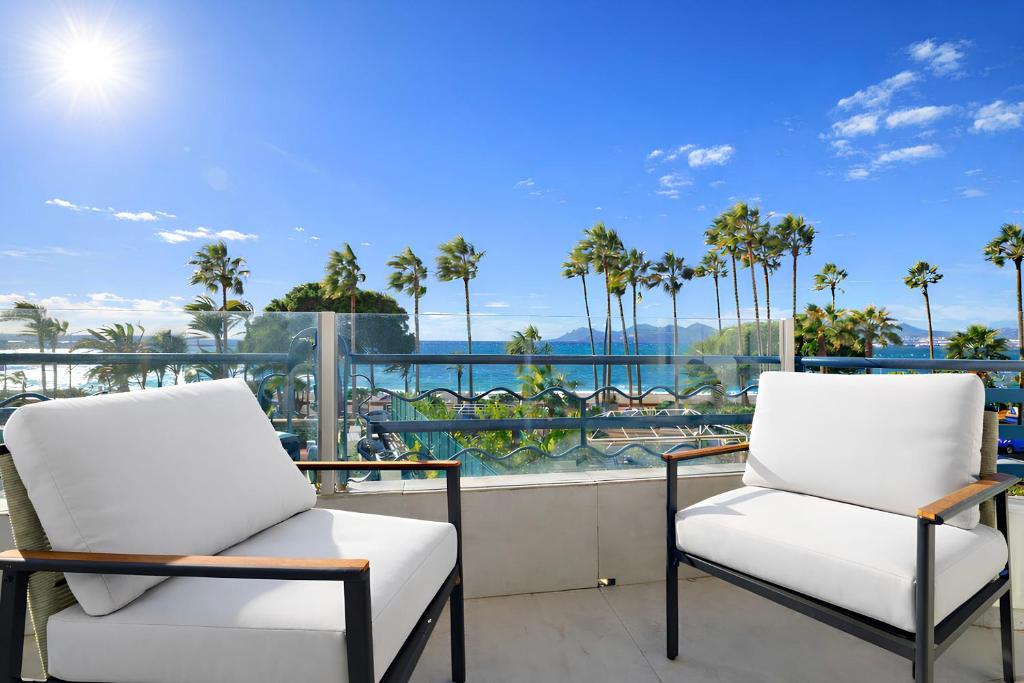 Sable Croisette - Appartement de Luxe avec terrasse et vue Mer