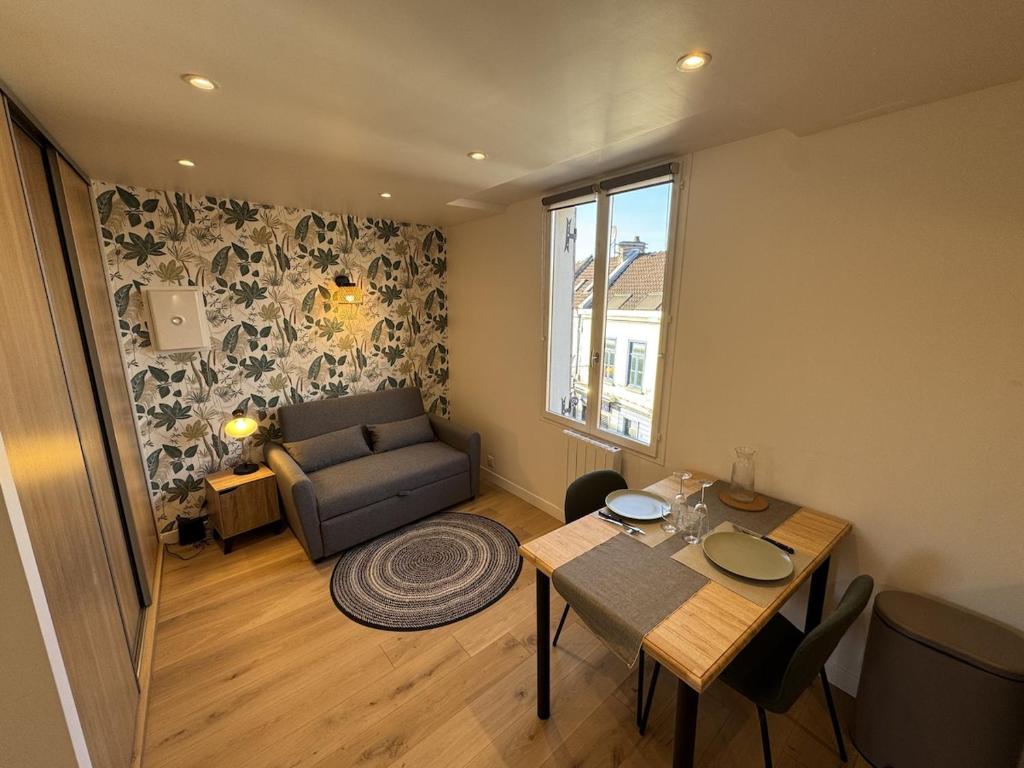 Zona d'estar a Appartement hyper centre Amiens