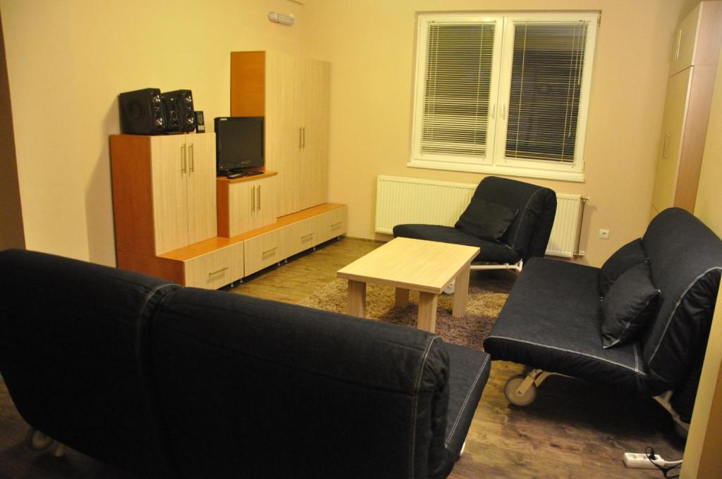 Istumisnurk majutusasutuses Apartments Varga
