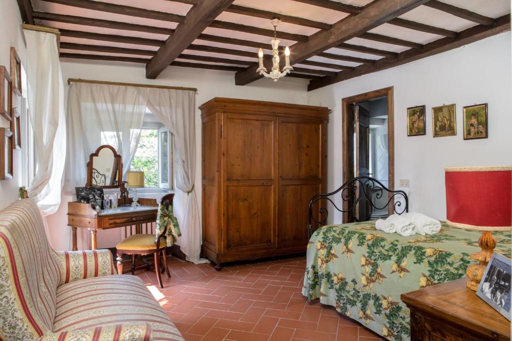 Posezení v ubytování Villa Pandolfi Elmi