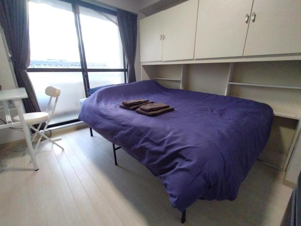 Kyoto University 3min DW Bed or Twin Bed Apt 31 Days Share