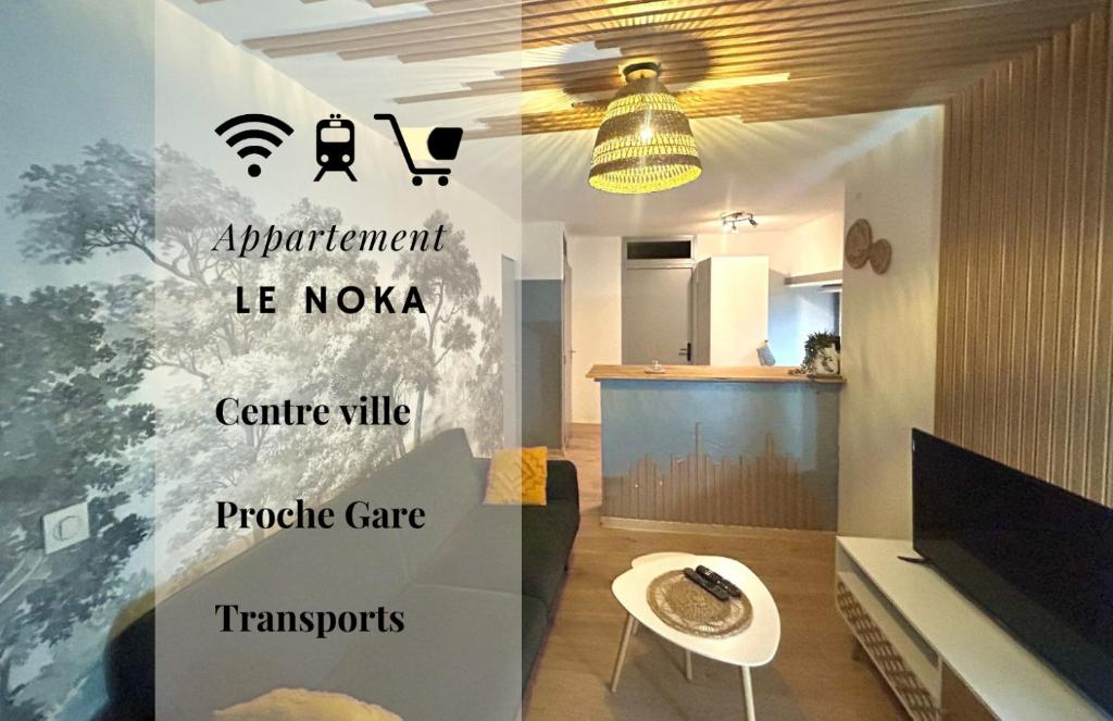 Le Noka - Central, Appart 1chambre, transports