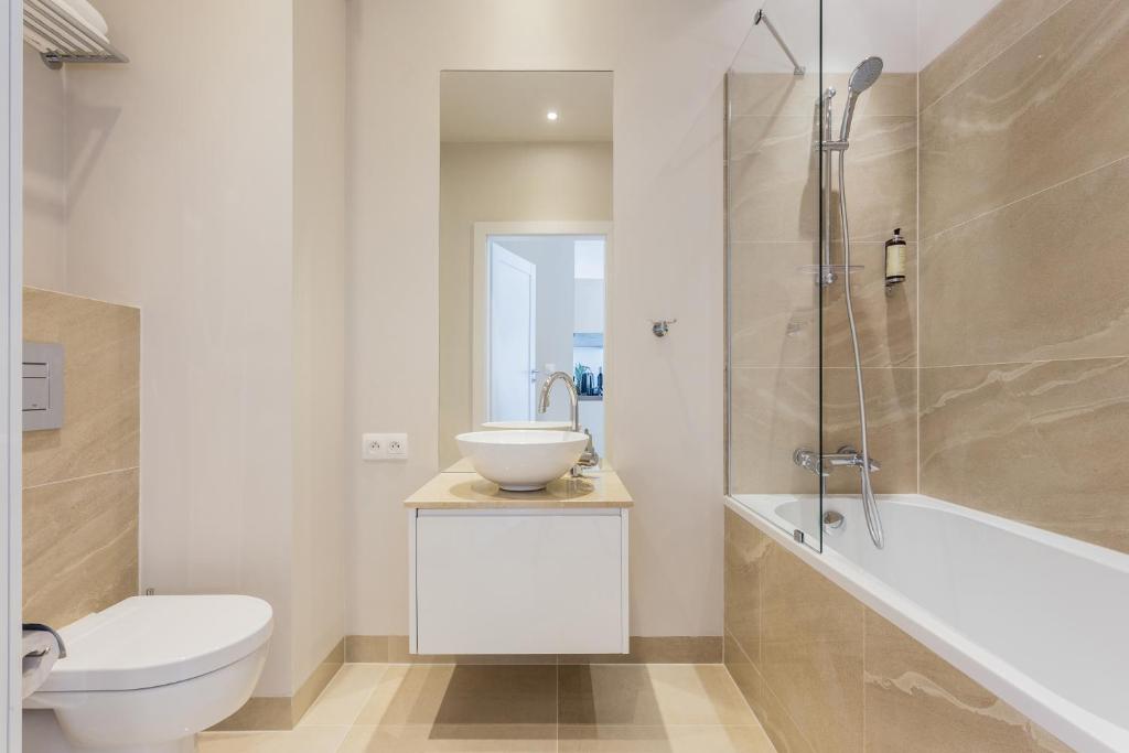 Kúpeľňa v ubytovaní Platinum Residence Mokotów