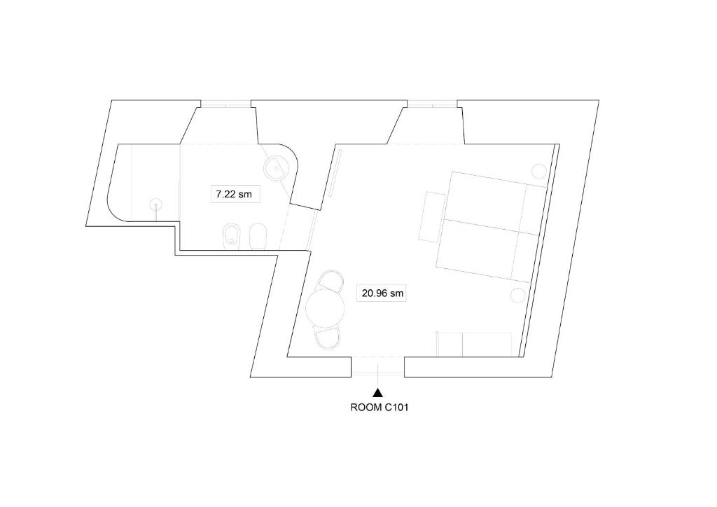 Albergo Abruzzi - Deluxe Quadruple Room