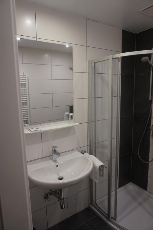Kúpeľňa v ubytovaní Gösserhof