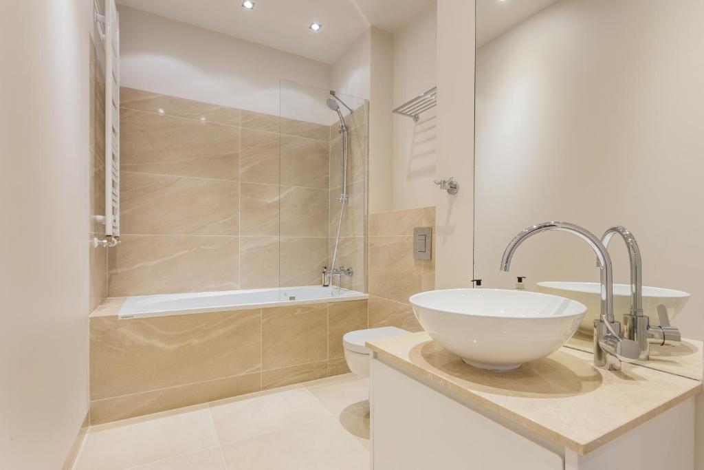 Kúpeľňa v ubytovaní Platinum Residence Mokotów