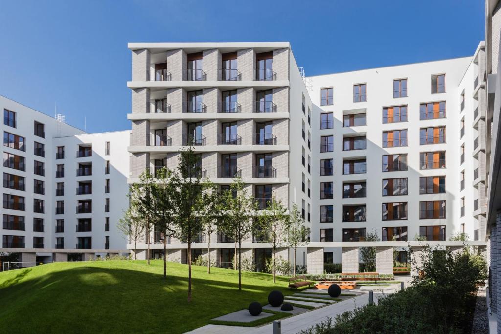 Budova, v ktorej sa apartmán nachádza
