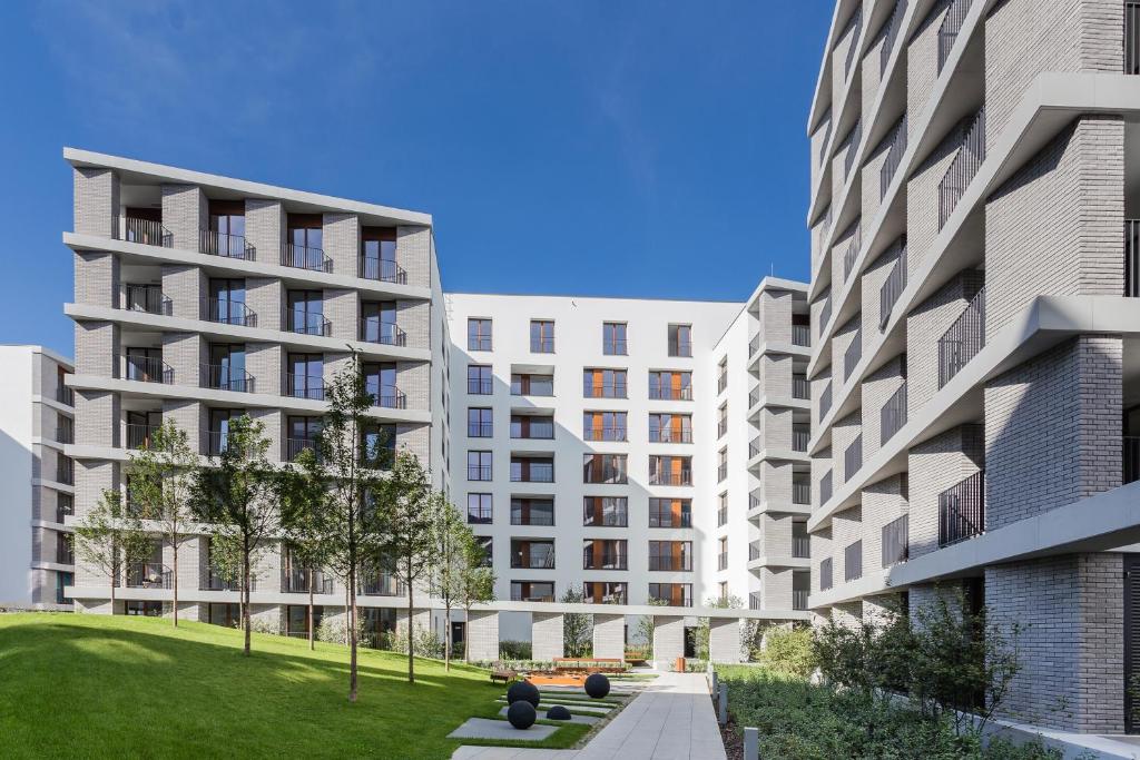 Budova, v ktorej sa apartmán nachádza