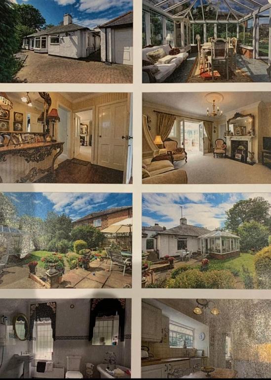 a collage of different pictures of homes at Annasrose cottage in Middlesbrough