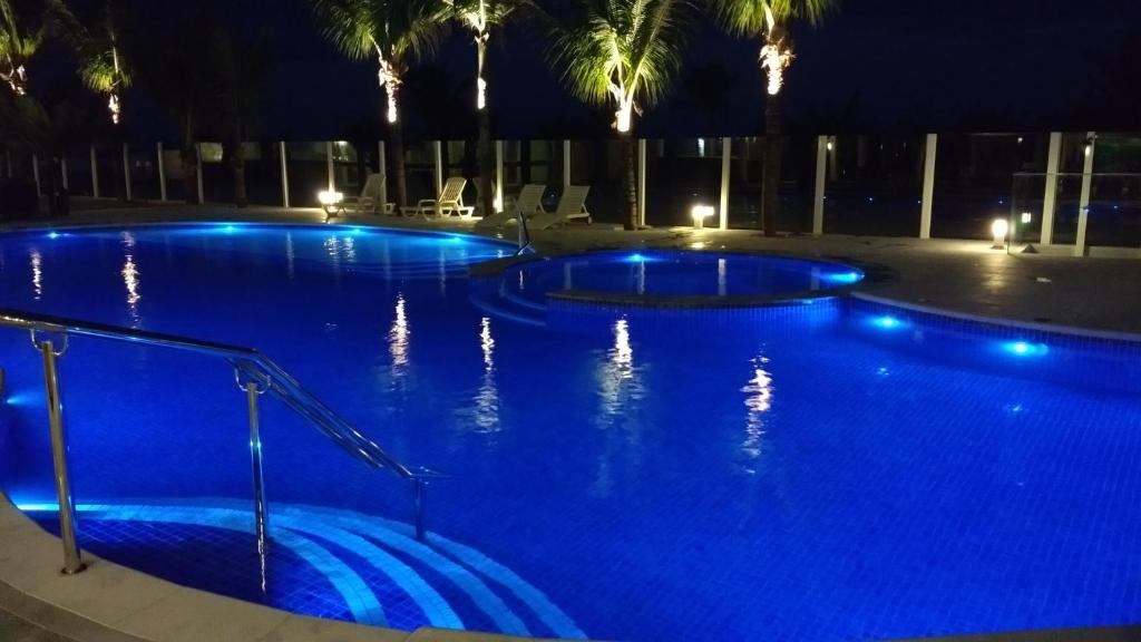 A piscina localizada em Kaakupe Praia Hotel ou nos arredores