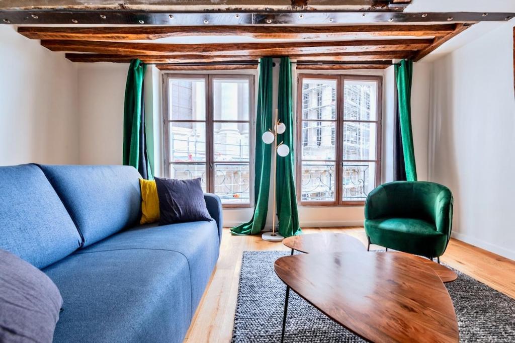 Appartement familial au Centre de Paris
