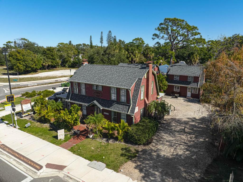 an aerial view of a house at The Reserve Retreat in Sarasota