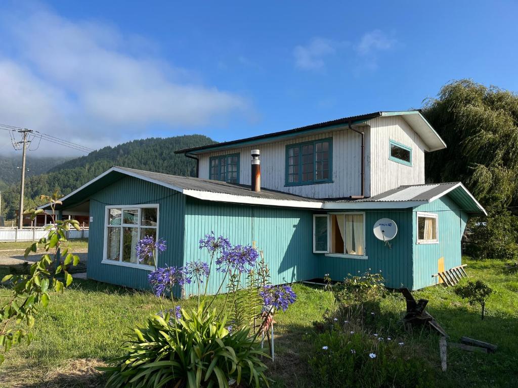 Espaciosa casa familiar en Queule