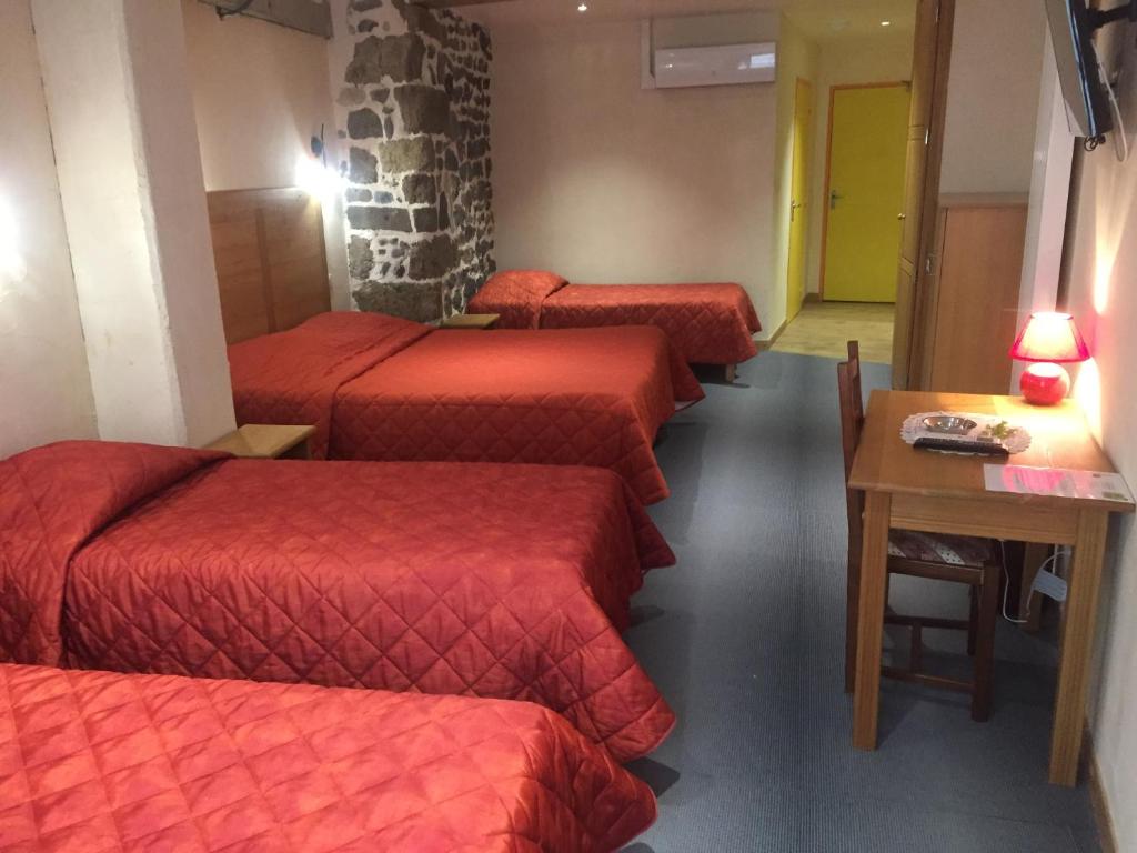 Postel nebo postele na pokoji v ubytování Le Bilboquet