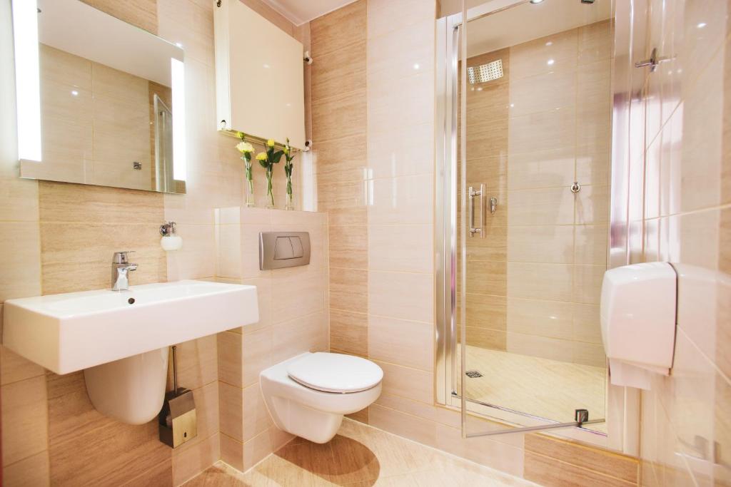 Vannituba majutusasutuses Hotelik B&B Pod Dębami
