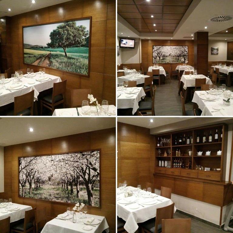 Reštaurácia alebo iné gastronomické zariadenie v ubytovaní Apartamento Rincón del Salvador 2