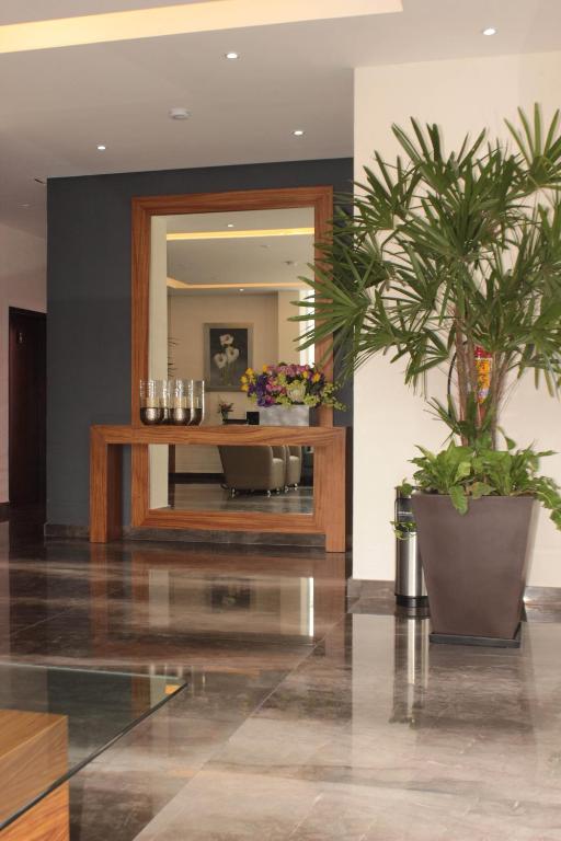 Vstupní hala nebo recepce v ubytování Eco Hotel Guadalajara Expo