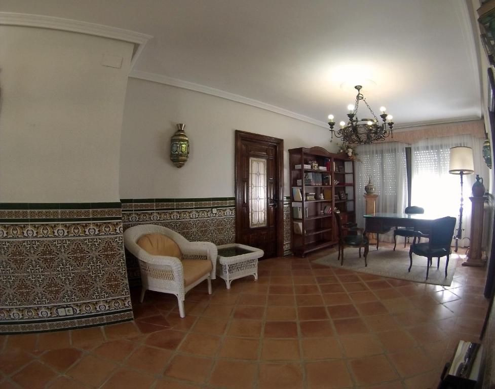 Posezení v ubytování Apartamentos Baeza RN