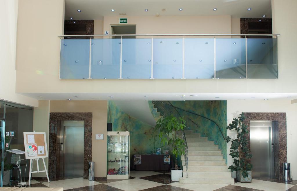 Vstupní hala nebo recepce v ubytování Hotel Flamingo