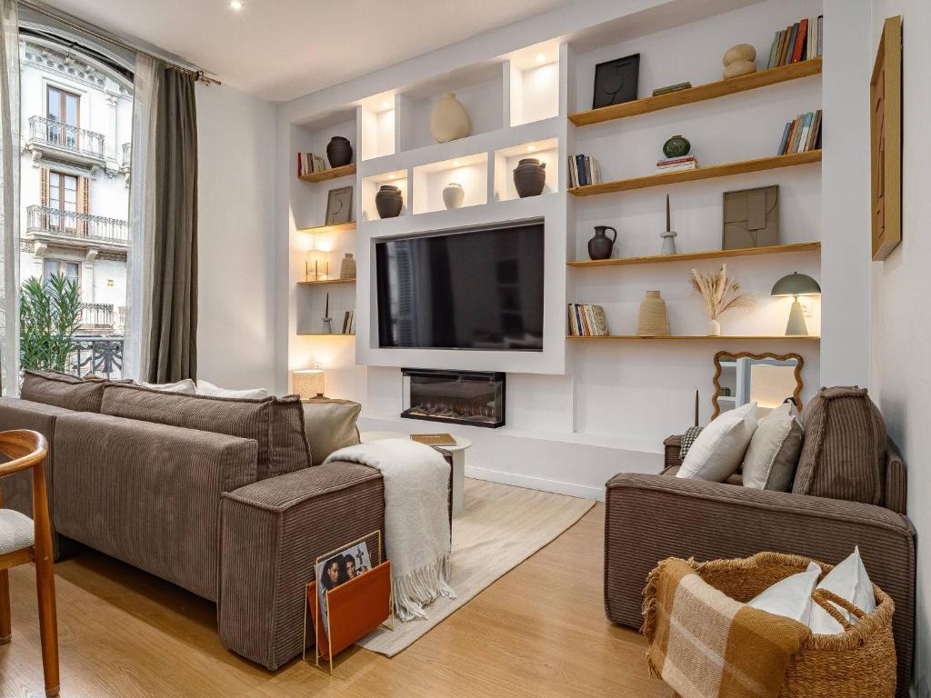 Moderno Apartamento en el Corazón de Barcelona