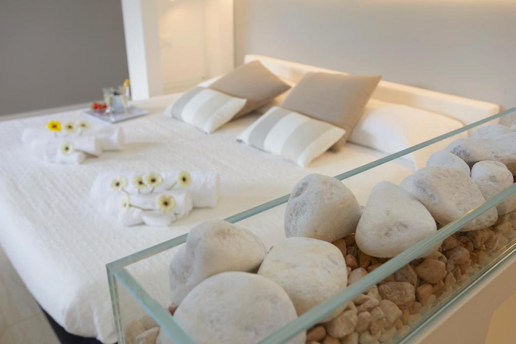 Postel nebo postele na pokoji v ubytování B&B Mondello Design