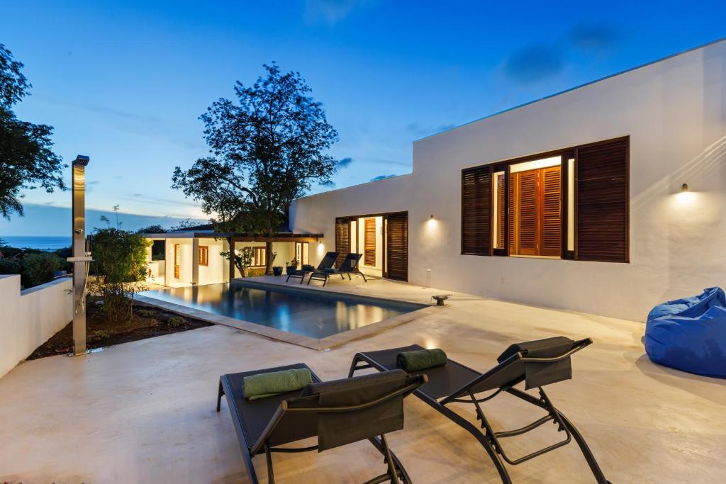 Piscina a Villa Brasa o a prop