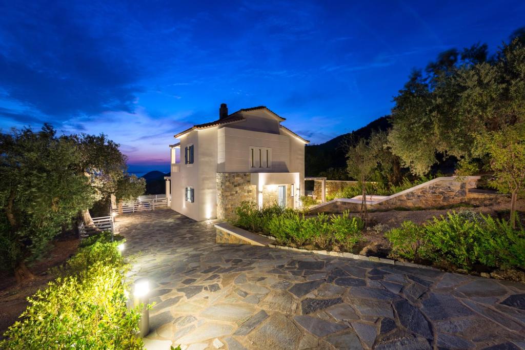 Zahrada ubytování Villa Idealia
