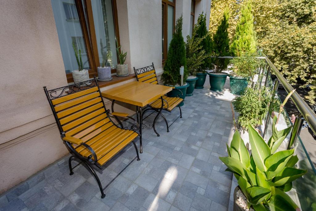 Balkón nebo terasa v ubytování Mais Guest House