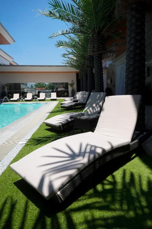 Bazén v ubytování Watergate Boutique Hotel nebo v jeho okolí
