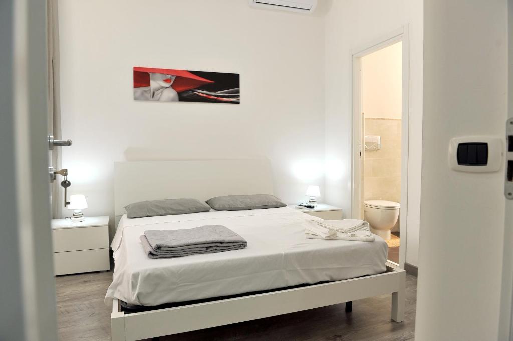 Postel nebo postele na pokoji v ubytování B&B Rosy
