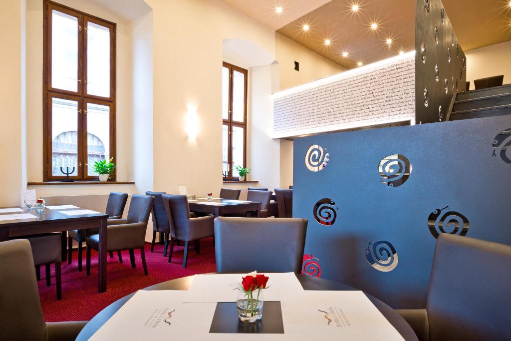 Posezení v ubytování Hotel U Hada Žatec