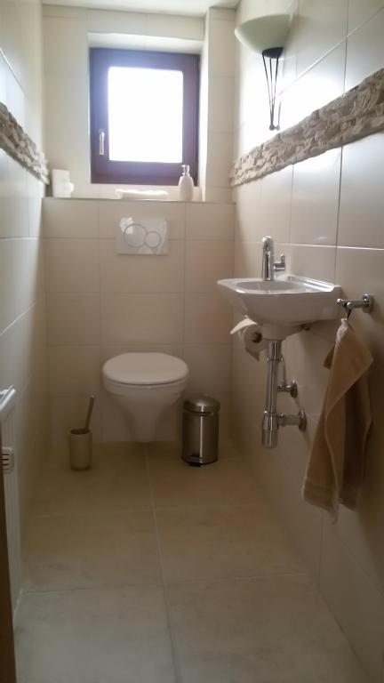 Koupelna v ubytování Ferienwohnung Parth