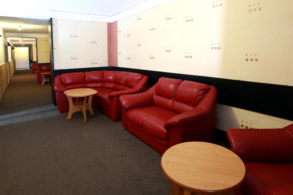 Część wypoczynkowa w obiekcie Hotel Zimní stadion Náchod